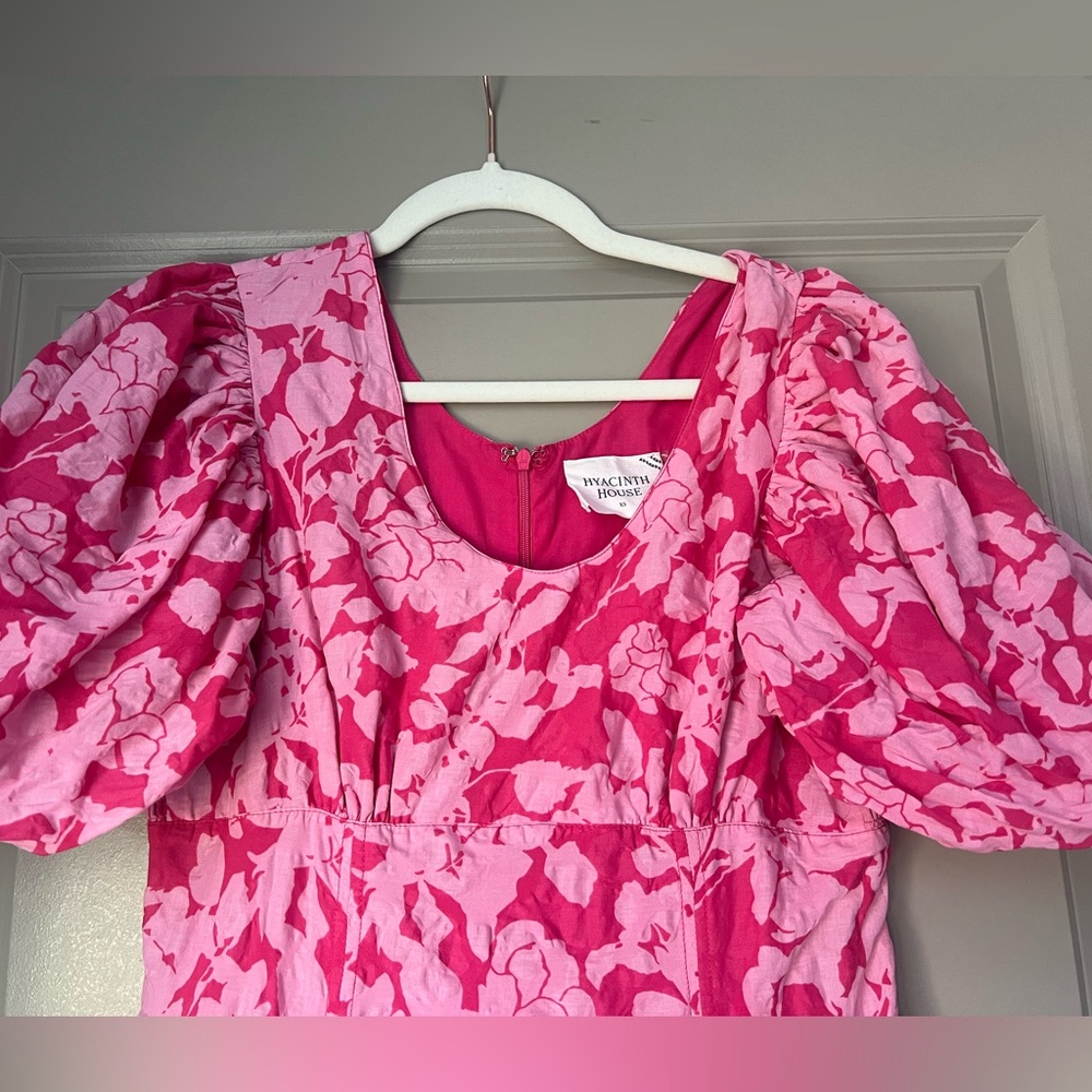 HYACINTH HOUSE Pink Floral Empire Ella Maxi Dress - Picture 8 of 15